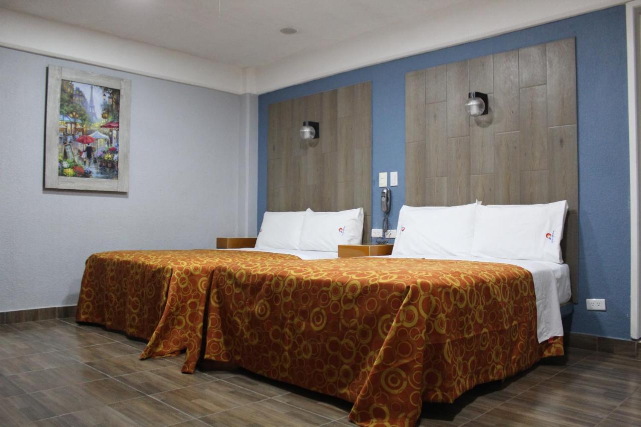 Hotel Central Puebla Bagian luar foto