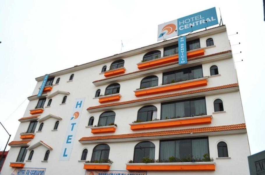 Hotel Central Puebla Bagian luar foto