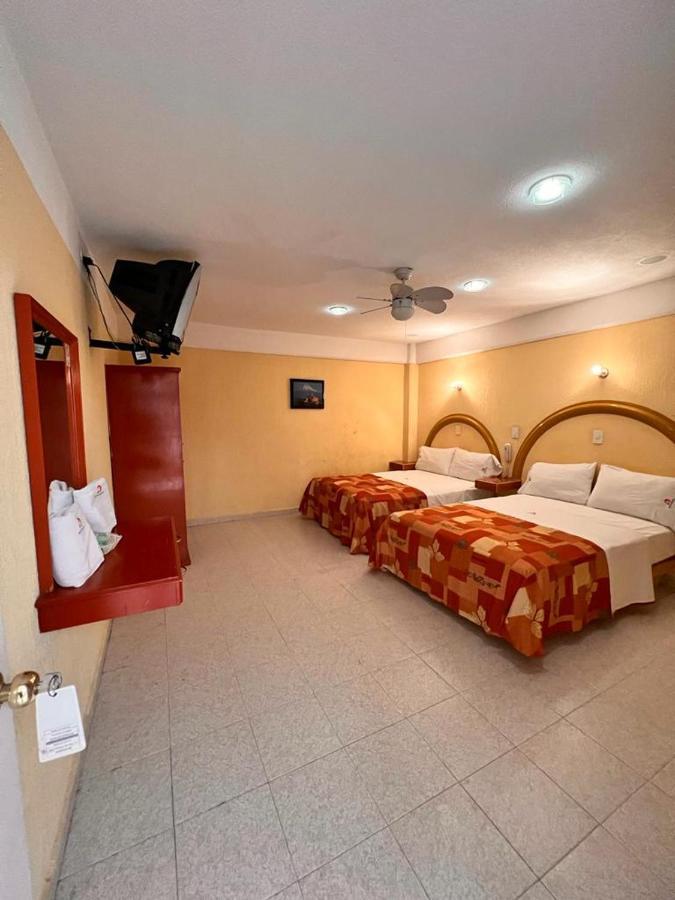 Hotel Central Puebla Bagian luar foto
